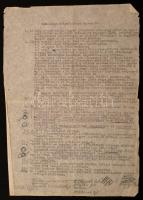 A Dunántúli Írók első találkozójának emlékére. Badacsony, 1947. május 3-4. Az emléklapot a résztvevő...