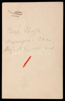 1934 Csák Ibolya (1915-2006) magyar olimpiai bajnok magasugró magyar versenyen / 1934 Hungarian olym...