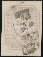 Hírlapbélyeg "PAPA" vonalbélyegzővel, Newspaper stamp "PAPA" vonalbélyegzővel