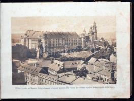 cca 1900 Krakkó képes füzet 20 képpel / Krakow booklet with 20 photo prints. 20x14 cm