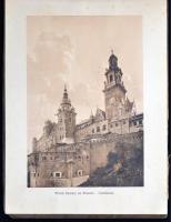 cca 1900 Krakkó képes füzet 20 képpel / Krakow booklet with 20 photo prints. 20x14 cm