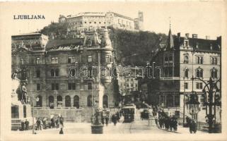 Ljubljana, View with the castle