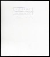 cca 1940 Vadas Ernő (1899-1962): Kassa. Pecséttel jelzett fotó. 18x24 cm