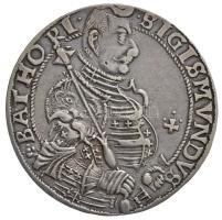 Erdélyi Fejedelemség 1594. Tallér Ag "Báthori Zsigmond" Nagybánya (28,28g) T:2- ph. Principality of Transylvania 1594. Thaler Ag "Sigismund Báthori" Baia Mare "BATHORI SIGISMVNDVS / PRINCEPS TRANSSYLVNIAE 1594" C:VF edge error Unger (Erdély): 84., Davenport: 8804.