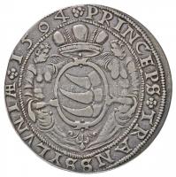 Erdélyi Fejedelemség 1594. Tallér Ag "Báthori Zsigmond" Nagybánya (28,28g) T:2- ph.
Princ...