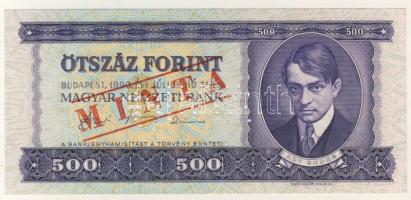 1990. 500Ft "Minta" perforációval + piros fny-sal T:I