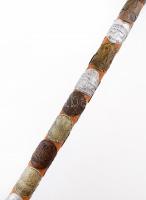 Fa sétabot, gumi talppal, sok turistajelvénnyel, m: 81 cm