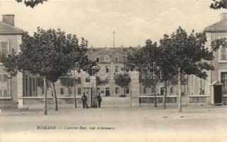 Romans-sur-Isére; Caserne Bon, vue extérieure / barracks, external view
