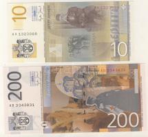 Szerbia 2005-06. 10D + 200D T:I