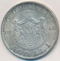 Románia 1944. 500L Ag T:2 ph., kis patina
Romania 1944. 500 Lei Ag C:XF edge error, small patina