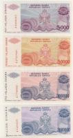 Bosznia Hervegovina/Szerb Köztársaság 1993. 5000D-500.000.000D 7klf bankjegy T:I