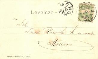 Szarvas, Erzsébet ligeti pavillon; kiadja Sámuel Adolf