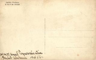 1916 A sérült SMS Csepel, Tátra-osztályú torpedónaszád / The damaged SMS Csepel, K.u.K. Navy Tatra-c...