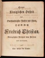 Puysegur, (A.M.J.de Chastenet): Grundsätze und Regeln der Kriegs-Kunst...übersetzt von G. R. Fäsch. ...