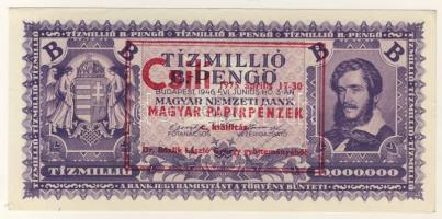 1946. 10.000.000B.-pengő "Csili 1975..." fny-sal T:I