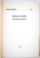 Dimo A. Boikliev: Bolgár költők antológiája. Bp., é.n., Írók Gazdasági Egyesülete. Kiadói rajzos pap...