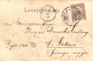 Baja, Tóth Kálmán tér, Fischer Lipót áruháza, kiadja Kollár A. (fl)