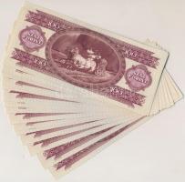 1989. 100Ft (19x) sorszámkövetők T:I