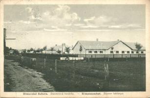 Rimaszombat, Rimavská Sobota; Daxner laktanya / military barracks, '1938 Rimaszombat visszatért' So. Stpl. (EK)