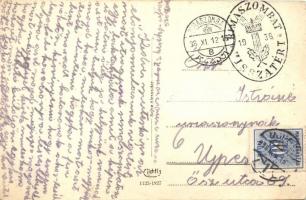 Rimaszombat, Rimavská Sobota; Daxner laktanya / military barracks, '1938 Rimaszombat visszatért...