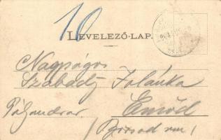 Szolyva-Hársfalva, Nelipino; Parkrészlet és vasasfürdő / Park detail with spa building