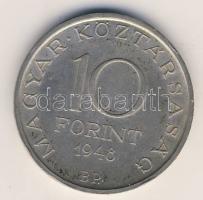 1948. 10Ft Ag "Széchenyi" T:2 ph