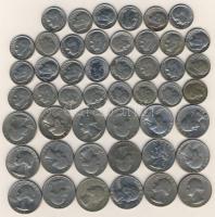 USA modern forgalmi tétel 10c,1/2$ összesen 7,50$ T:2,3