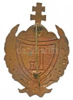 ~1940. Zománcozott Levente jelvény "MORZSÁNYI BUDAPEST ESKÜ ÚT 5." gyártói jelzéssel (49x3...