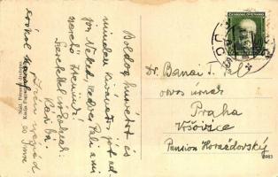 Búcs, Búc; Nagy utca, kiadja a Fogyasztási Szövetkezet / main street (kis szakadás / small tear)