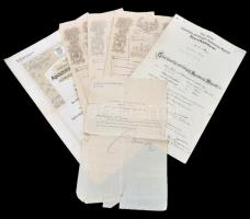 Tóth Lászlónak, a Császári és Királyi 11. Vadász Zászlóalj főhadnagya 5db kitüntetésének adományozói...