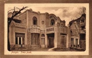 Pöstyén, Piestany; Iram fürdő / bath house 'Irma' (EK)