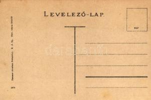 Petrozsény, Petrosani; látkép a Páring hegycsúccsal, kiadja Hammer Abraham / general view with the P...