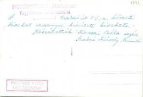 Mezőberény, a Hangya Szövetkezeti üzlet körzeti kirakatversenyére készült kirakat, Patonay Foto, pho...