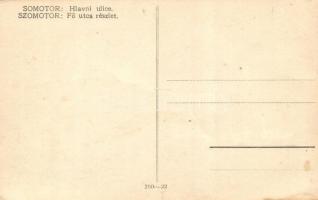 Szomotor, Somotor; Fő utca / main street (EK)