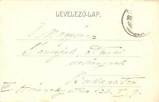 Tresztna, Árvanádasd, Trestná; Szálló, templom, kiadja Matyuga Mór / Hotel, church (Rb)