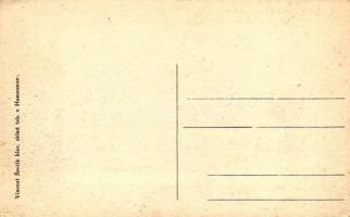 Homonna, Humenné; Fő utca, árusok, Grün Israel üzlete / main street, vendors, shop (EK)