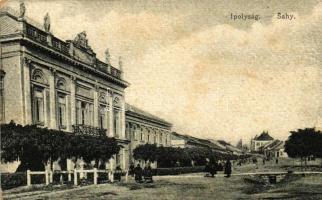 Ipolyság, Sahy; Városháza, kiadja Neumann / Town hall (EK)