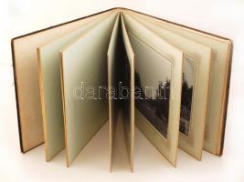 cca 1900 Divald Károly (1830-1897) Műintézetéből jelzett Fotóalbum: Hellebronth család kastélya és a...