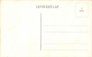 Budapest V. Holzer Divatház árukiadó ablaka és pénztára