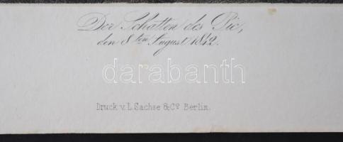 cca 1842 Teneriffa: Der Crater des Pic den 9ten August 1842, Der Circus des Pic den 8ten August 1842...