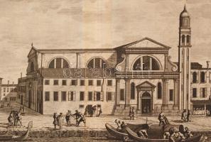 cca 1715-1750 Domenico Lovisa (1690 k.-1750 k.): Chiesa di San Gervasio e Protasio, az azóta átépíte...