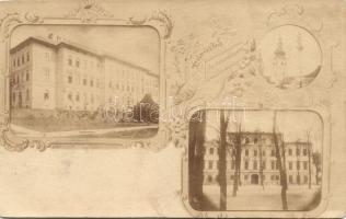 Besztercebánya, Banská Bystrica; Leányiskola, Királyi Főgimnázium / girls school, grammar school; floral Art Nouveau, photo
