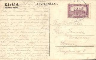 1924 Királd, Munkás telep, photo (EB)