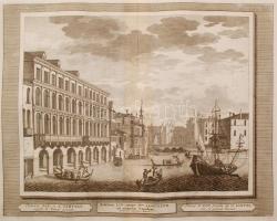cca 1715-1750 Domenico Lovisa (1690 k.-1750 k.): Palazzo Lin a San Samuele sopra il Canal grande, a ...
