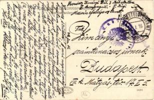 A zálogház előtt / Vor dem Versatzamt / K.u.K. Kriegsmarine SMS Tegetthoff mariners, humour s: Ed. D...