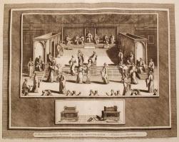 cca 1725 Pieter van der Aa (1659-1733): Il ballottazione degli magistrati, a magisztrátus megválaszt...