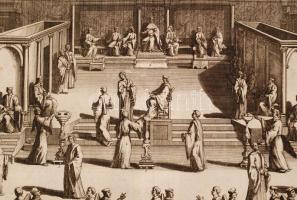 cca 1725 Pieter van der Aa (1659-1733): Il ballottazione degli magistrati, a magisztrátus megválaszt...