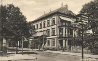 Kassel, Cassel; Haus von Trotha, Feuer-Melder / mansion, Fire alarm post (EK)