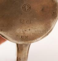 2 db fém kiöntő(alpakka és Berndorf jelzett), m: 9 és 10 cm