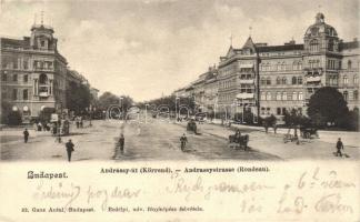 Budapest VI. Andrássy út, Ganz Antal (vágott / cut)